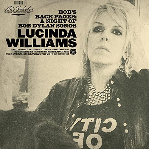 WILLIAMS LUCINDA – LU’S JUKEBOX VOL. 3 CD (A night of Bob Dylan songs)