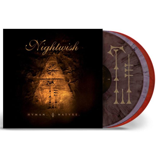 NIGHTWISH – HUMAN NATURE II ltd vopaque marbled vinyl LP3