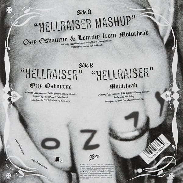 OSBOURNE OZZY + MOTORHEAD – HELLRAISER LP