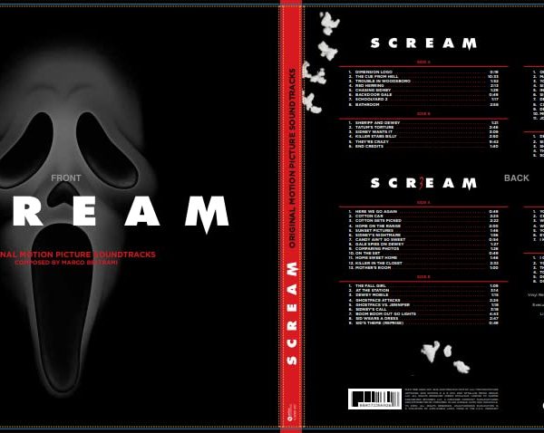 O.S.T. – SCREAM red vinyl LP4