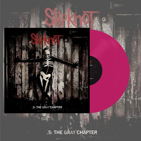 SLIPKNOT – 5: THE GRAY CHAPTER ltd pink vinyl LP2