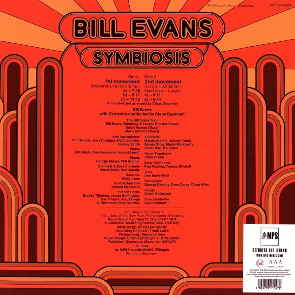 EVANS BILL – SYMBIOSIS LP