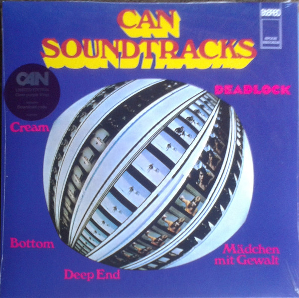 CAN – SOUNDTRACKS ltd clear purple vinyl LP