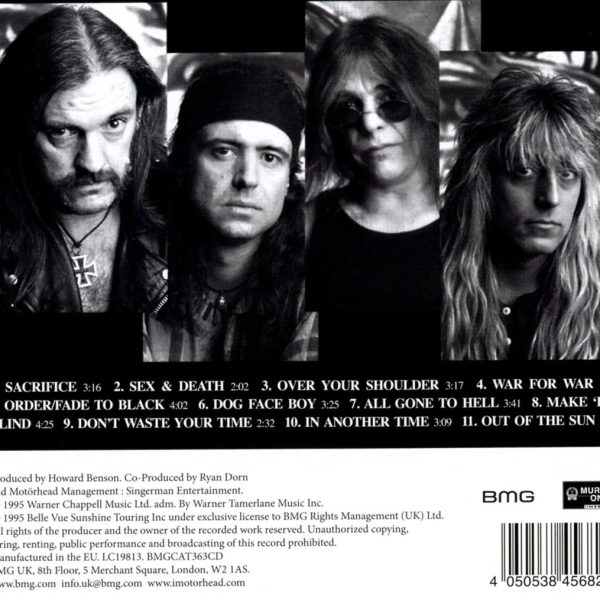 MOTORHEAD – SACRIFICE CD