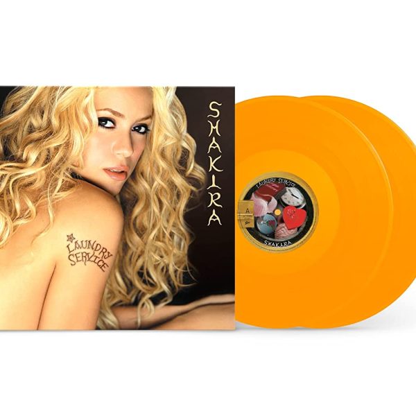 SHAKIRA – LAUNDRY SERVICE opaque yellow vinyl LP