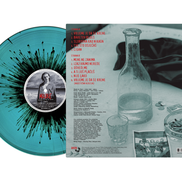 MAJKE – VRIJEME JE DA SE KRENE LP (transparent green-black splatter vinyl)
