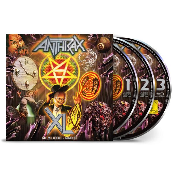 ANTHRAX – XL CD2 + blu-ray