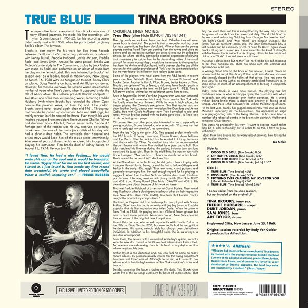 BROOKS TINA – TRUE BLUE LP