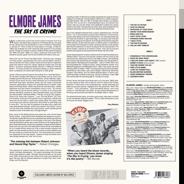 JAMES ELMORE – SKY IS CRAYING LP