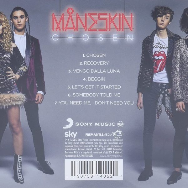 MANESKIN – CHOSEN EP CD