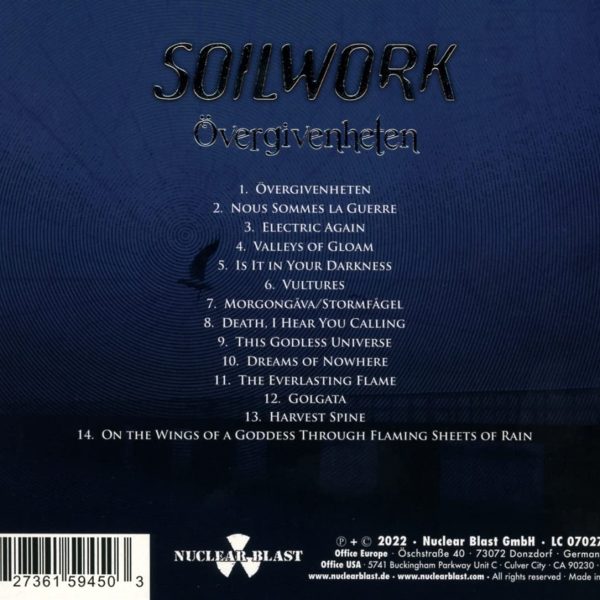 SOILWORK – OVERGIVENHETEN digi pack CD