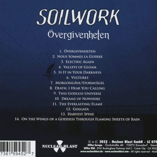 SOILWORK – OVERGIVENHETEN CD