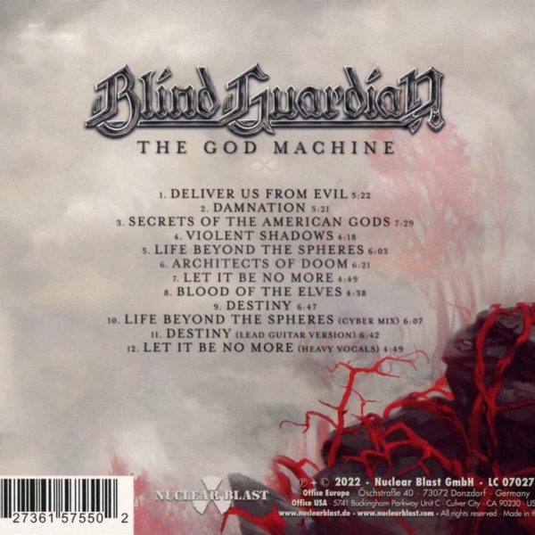 BLIND GUARDIAN – GOD MACHINE ltd digi CD