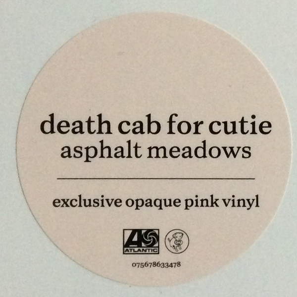 DEATH CAB FOR CUTIE – ASPHALT MEADOWS pink vinyl LP
