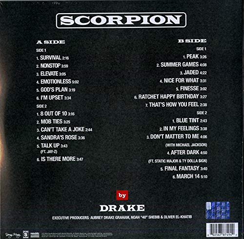 DRAKE – SCORPION..LP2