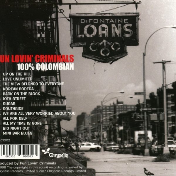 FUN LOVIN CRIMINALS – 100% COLOMBIAN CD