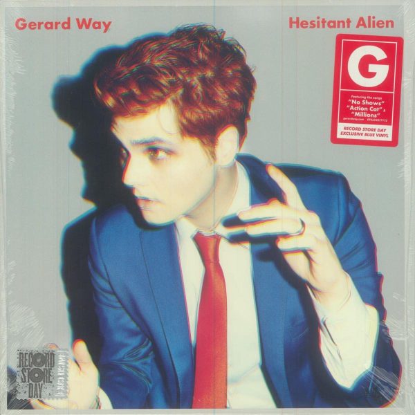 WAY GERARD – HESITANT ALIEN RSD 2022 blue vinyl LP