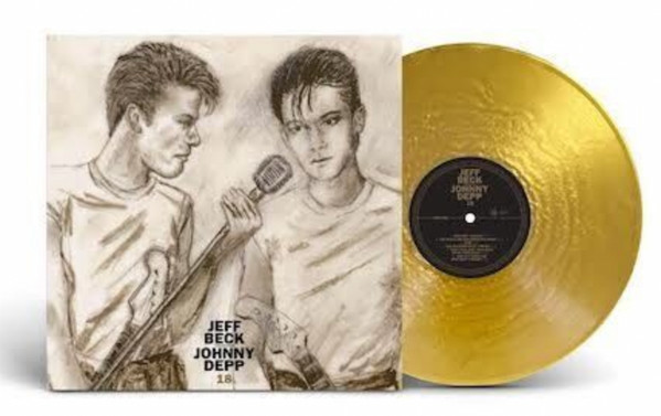 BECK JEFF – JEFF BECK & JOHNNY DEEP ltd gold nugget vinyl LP