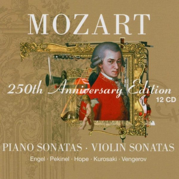 MOZART – PIANO SONATAS/VIOLIN SONATAS cd12 box