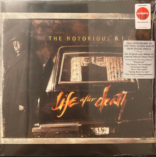 NOTORIOUS B.I.G. – LIFE AFTER DEATH 25 anniversary ltd silver vinyl LP2