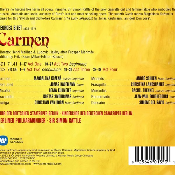 RATTLE SIMON – BIZET CARMEN CD2