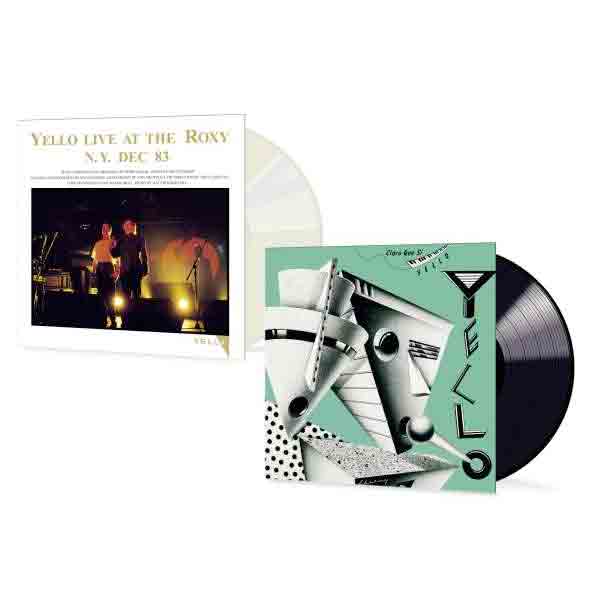 YELLO – CLARO QUE SI + LIVE AT THE ROXY 12″  colored vinyl LP2