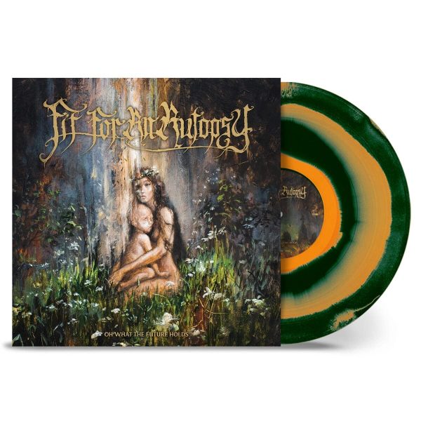 FIT FOR AN AUTOPSY – OH WHAT THE FUTURE HOLDS orange dark green vinyl LP