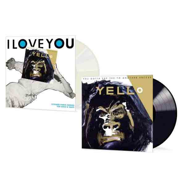 YELLO – YOU GOTTA SAY YES TO ANOTHER EXCESS + I LOVE YOU 12″ colored vinyl LP2