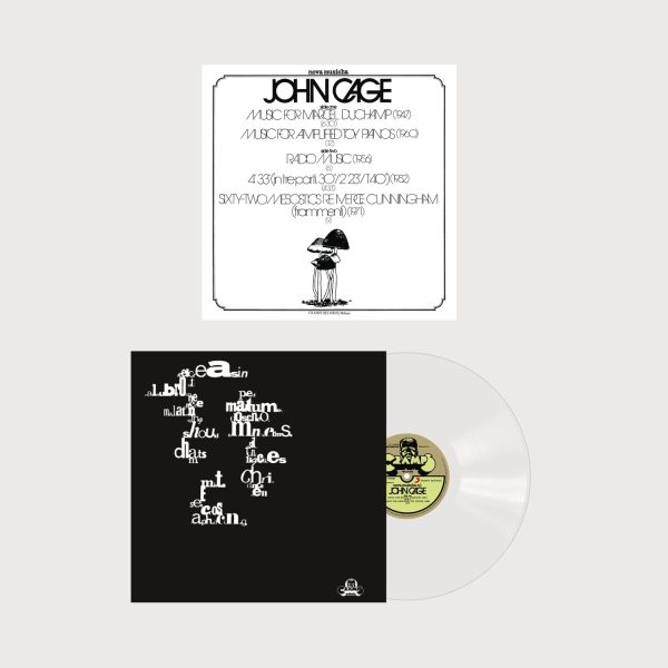 CAGE JOHN – JOHN CAGE ltd white vinyl LP