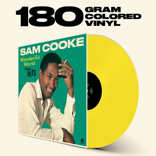 COOKE SAM – WONDERFUL WORLD-THE HITS yellow vinyl LP