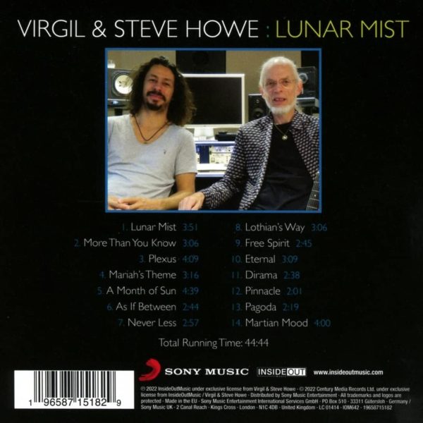 VIRGIL&STEVE HOWE – LUNAR MIST CD