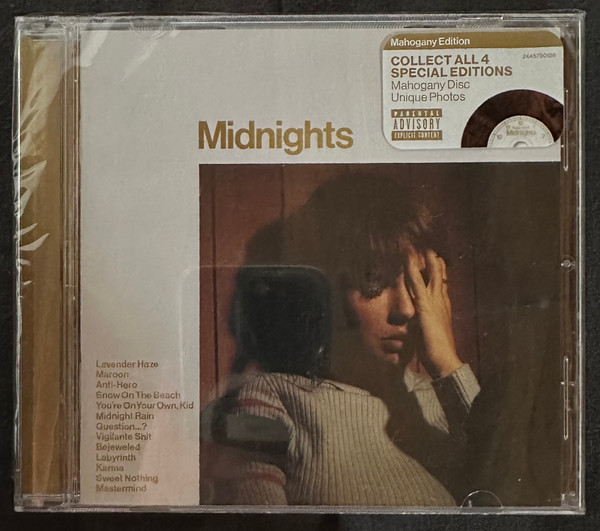 SWIFT TAYLOR – MIDNIGHTS special mahagony edition CD