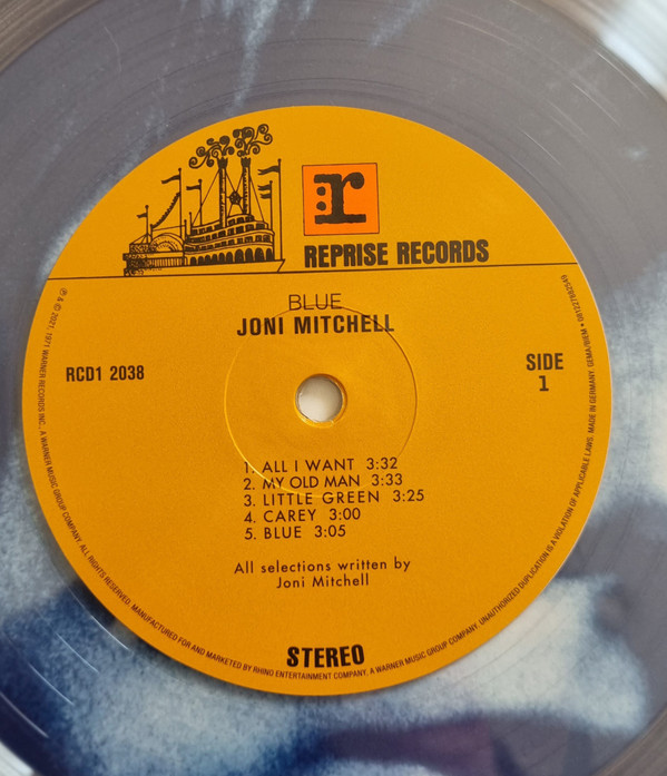 MITCHELL JONI – BLUE RSD essential crystal vinyl  LP