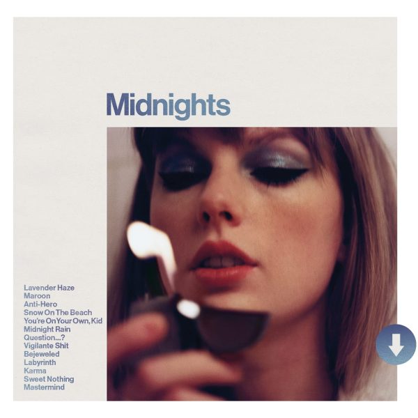SWIFT TAYLOR – MIDNIGHTS special moonstone blue marbled vinyl LP