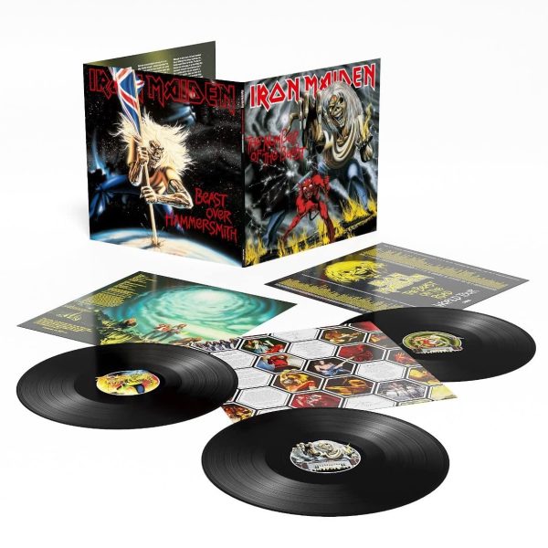 Iron Maiden – The Number of the Beast/Beast Over Hammersmith LP3 ltd. 40th anniversary