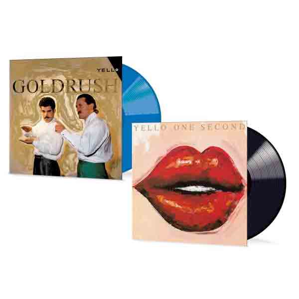 YELLO – ONE SECOND + GOLDRUSH 12″ colored vinyl LP2