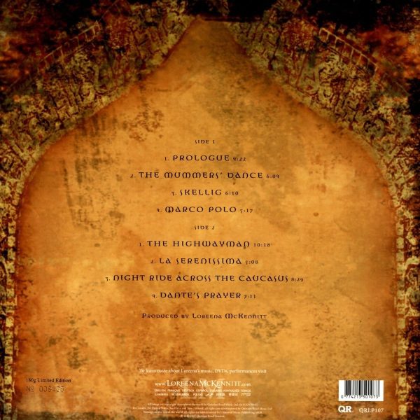 MCKENNITT LOREENA – BOOK OF SECRETS ltd vinyl LP