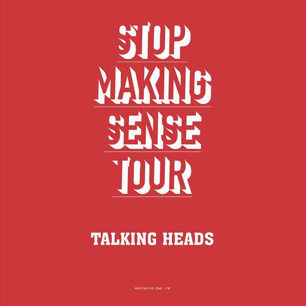 TALKING HEADS -STOP MAKING SENSE TOUR-LIVE IN MILWAUKEE 1984 red vinyl LP2