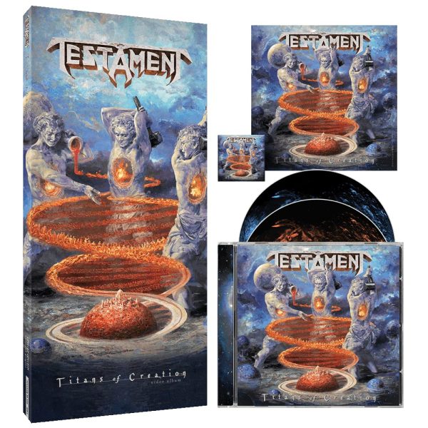 TESTAMENT – TITANS OF CREATION ltd CDBRD