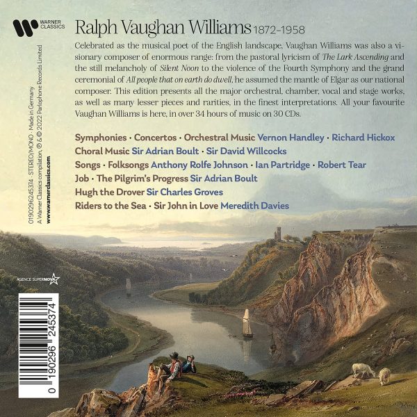 WILLIAMS VAUGHAN – NEW COLLECTOR’S EDITION CD30