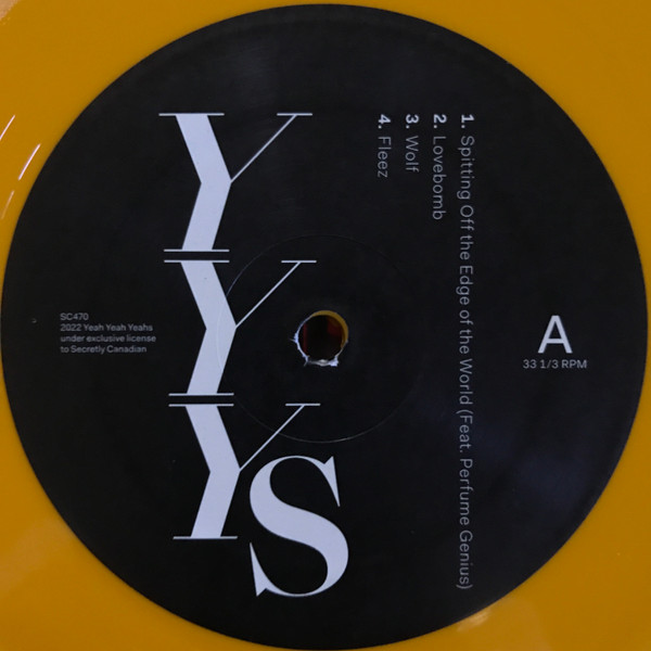 YEAH YEAH YEAH – COOL IT DOWN opaque yellow LP