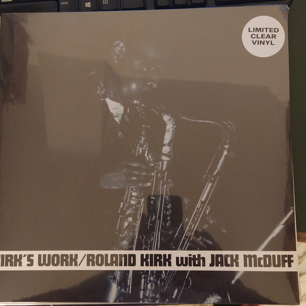 KIRK RONALD / JACK MCDUFF – KIRK’S WORK limited clear vinyl LP