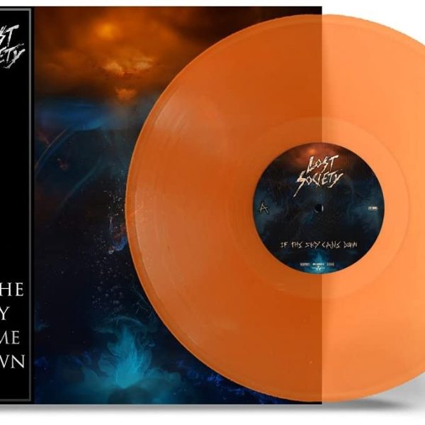 LOST SOCIETY – IF THE SKY CAME DOWN transparent orange LP