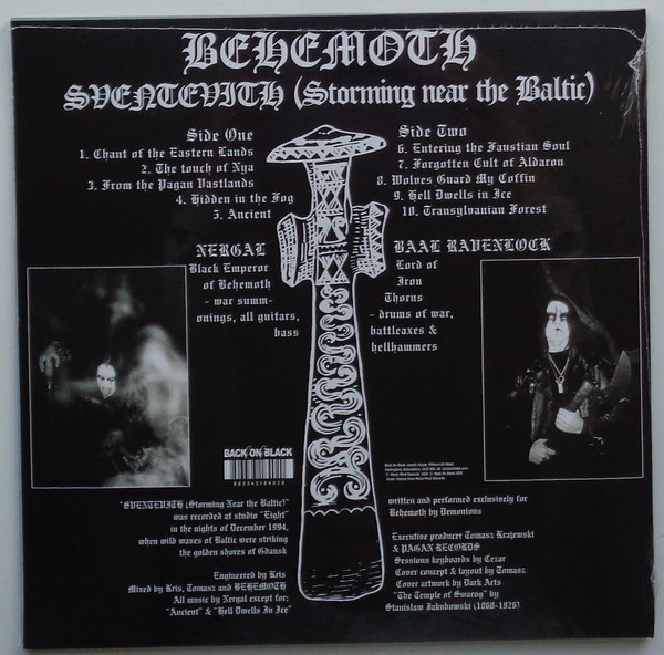 BEHEMOTH – SVENTECITH white vinyl LP