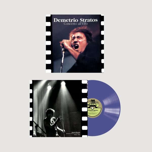 STRATOS DEMETRIO – CONCERTO ALL’ELFO ltd blue vinyl LP