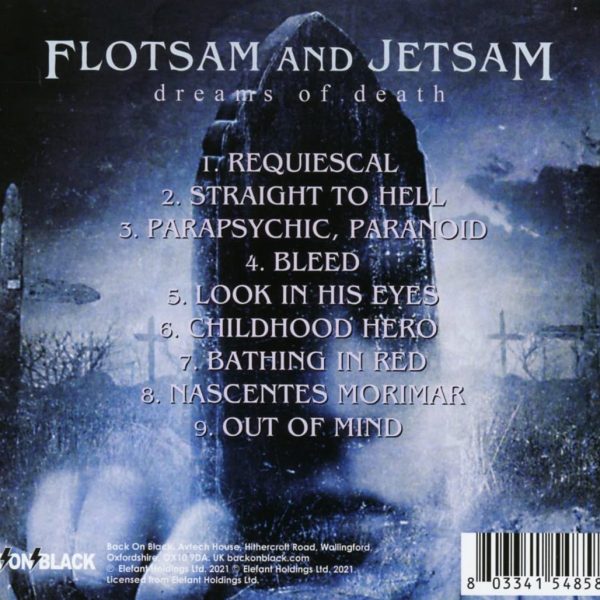 FLOTSAM AND JETSAM – DREAMS OF DEATH CD