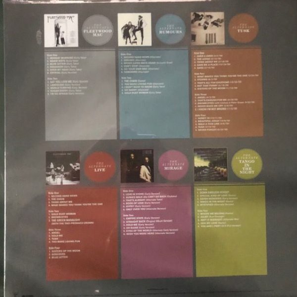 FLEETWOOD MAC – ALTERNATE COLLECTION coloured vinyls RSD 2022 LP8