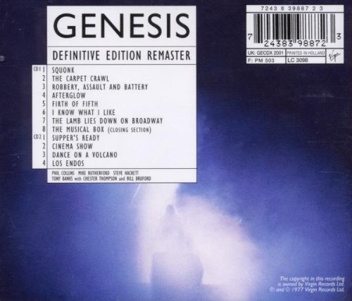 GENESIS – SECONDS OUT CD2