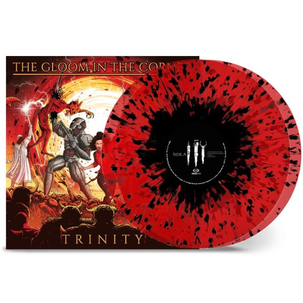 GLOOM IN THE CORNER – TRINITY LP transparent red vinyl LP2