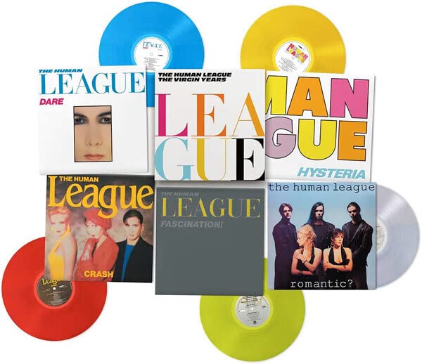 HUMAN LEAGUE – VIRGIN YEARS coloured vinyl box LP5